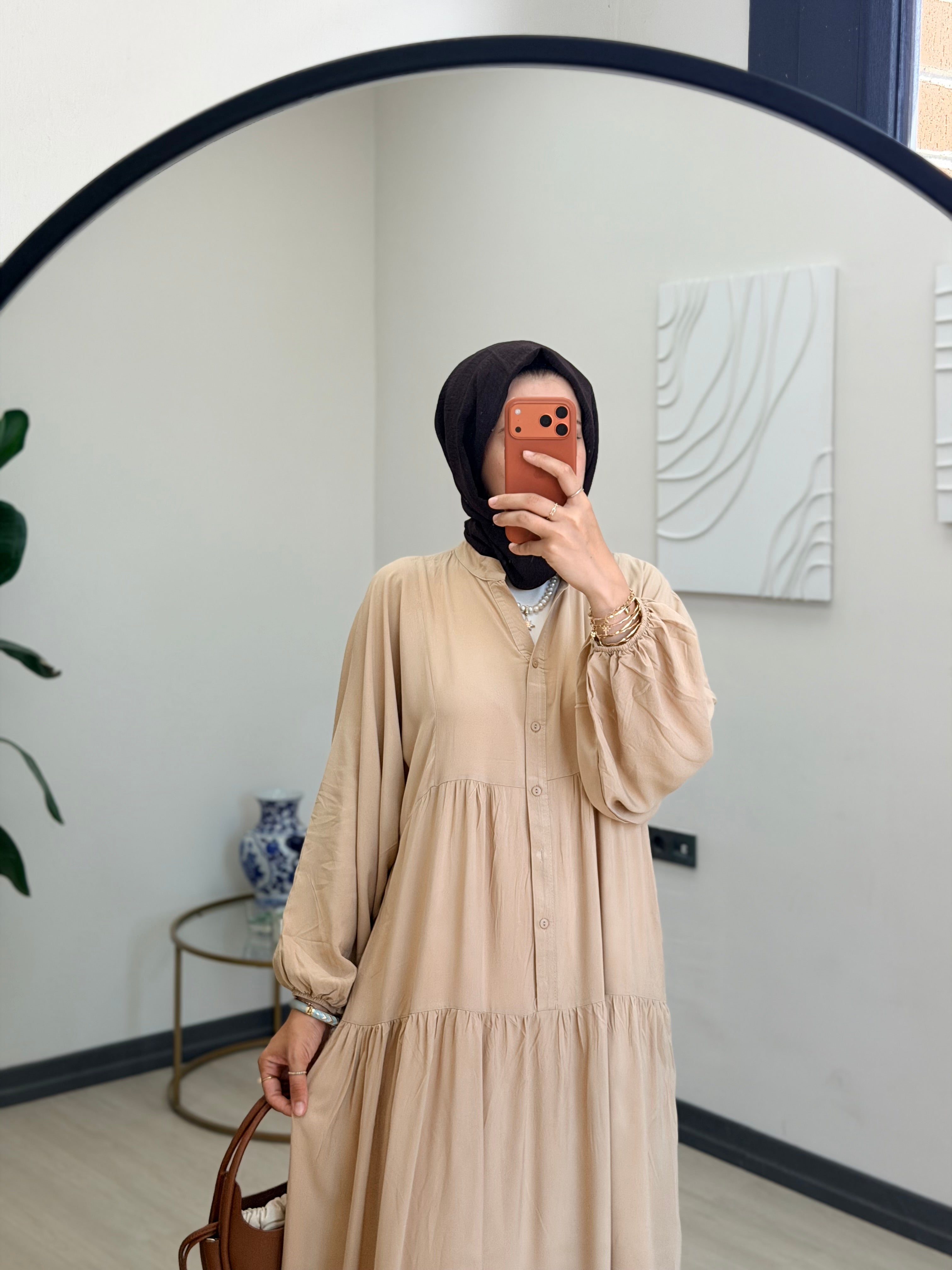 RAHEL ELBİSE SÜTLÜ KAHVE