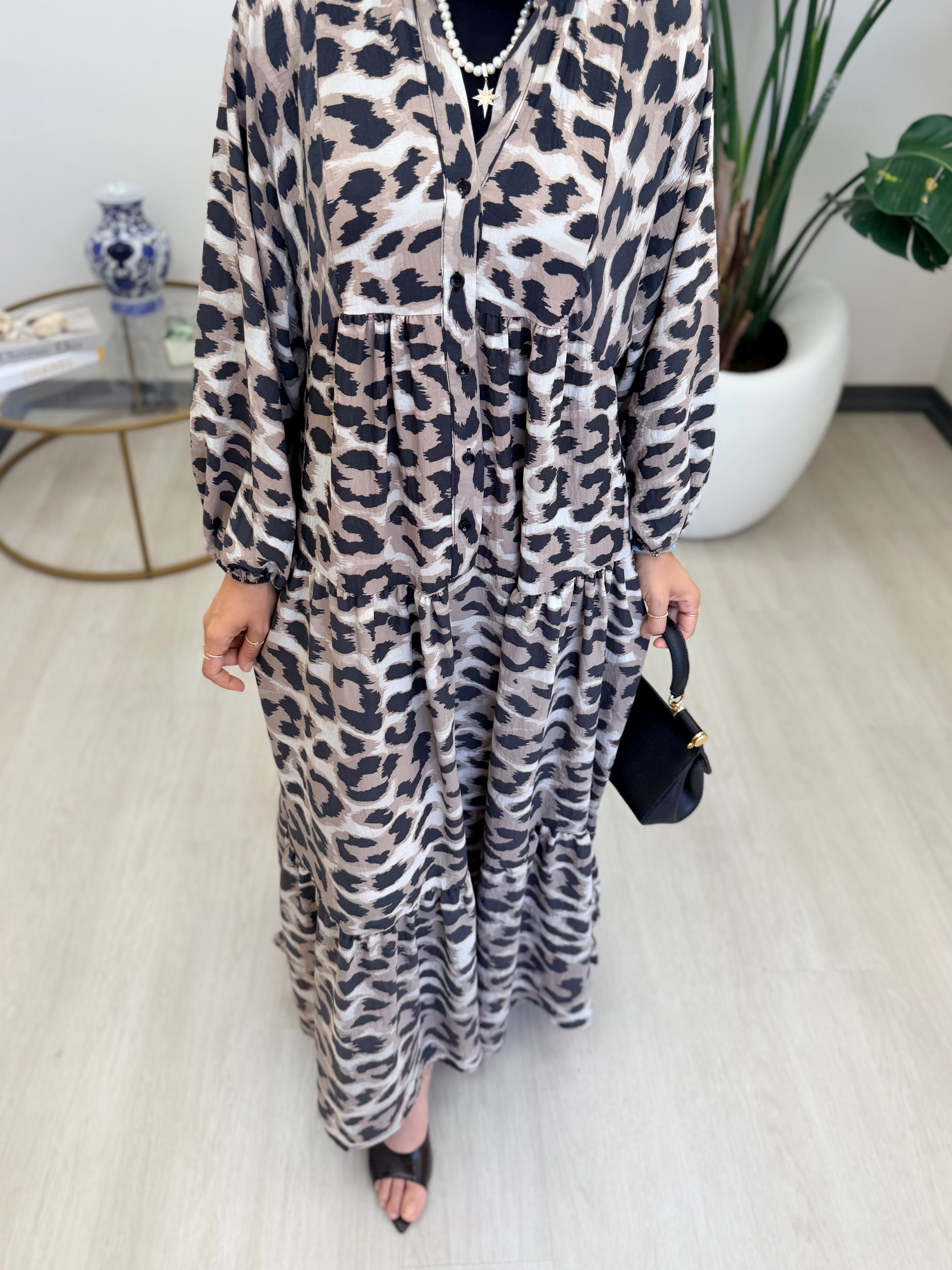 LEOPAR ELBİSE