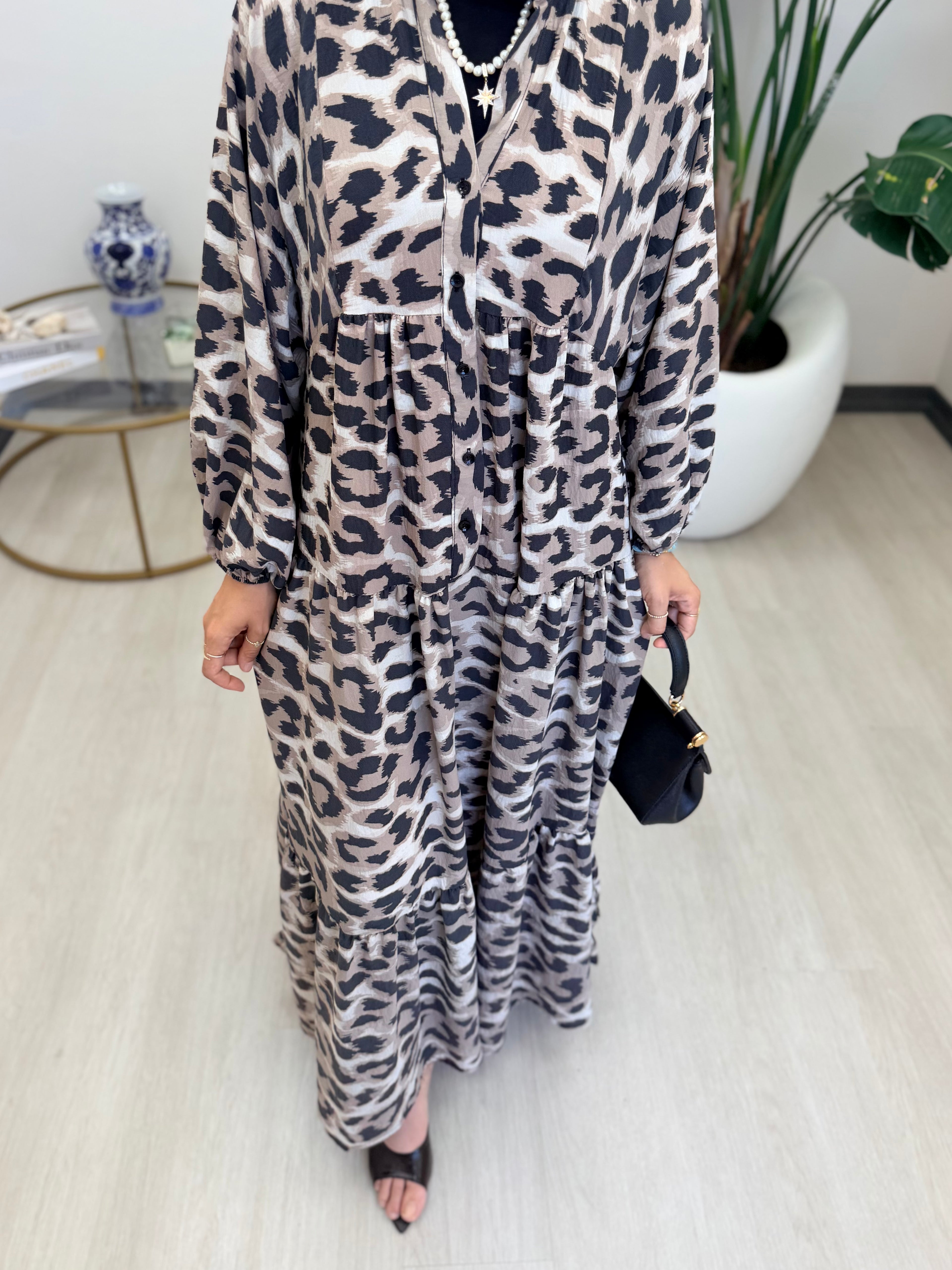 LEOPAR ELBİSE