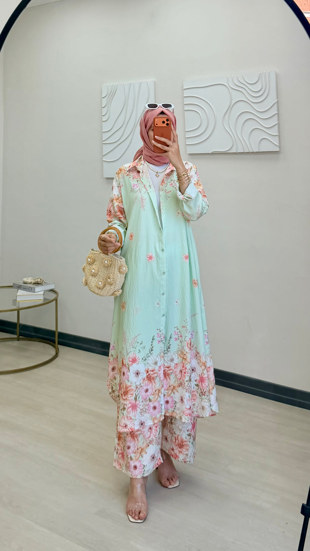 FLORAL TAKIM SU YEŞİLİ
