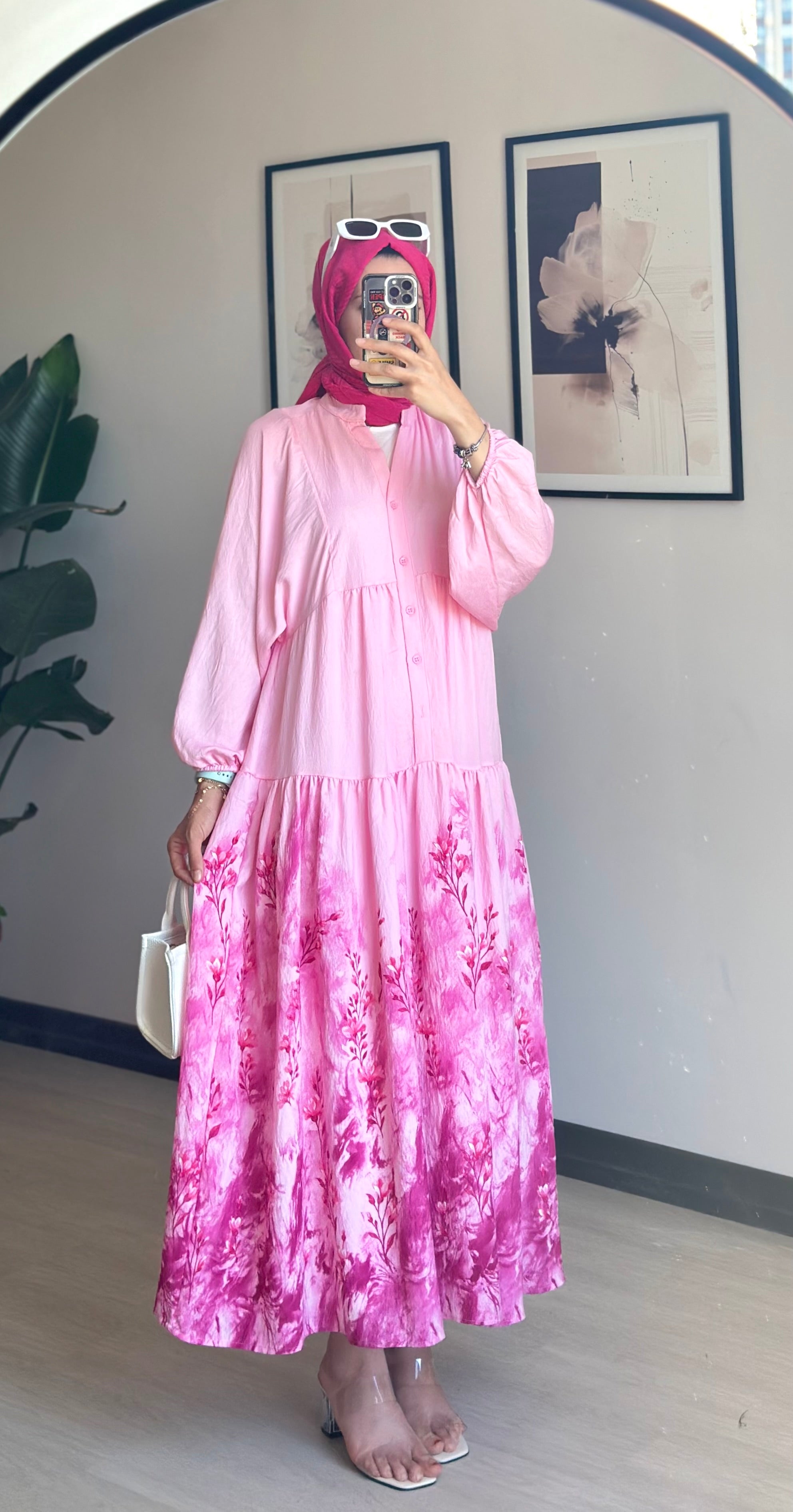 Ayris Elbise Pembe