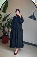Bambu elbise siyah