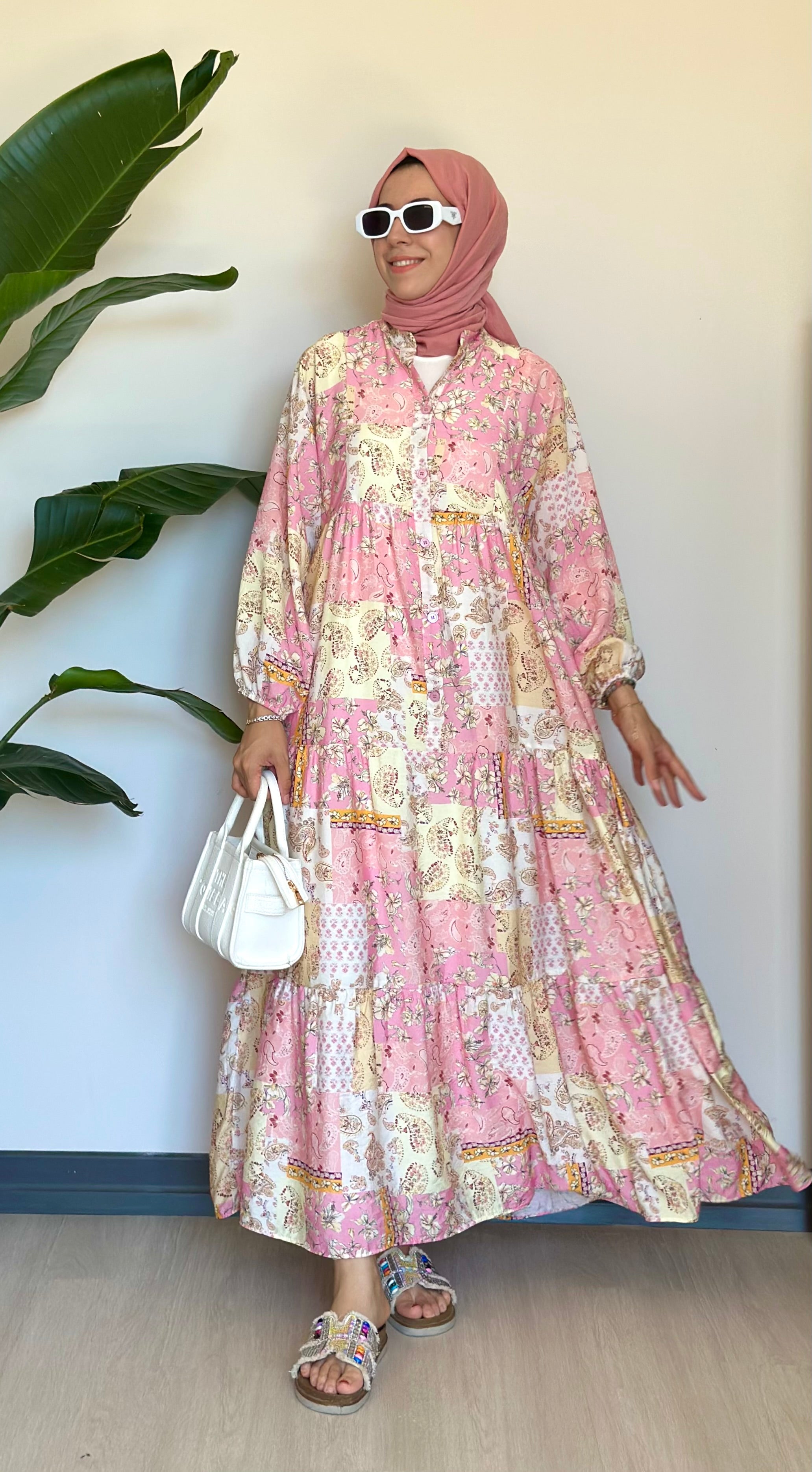 Melis Elbise Pembe