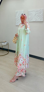 FLORAL TAKIM SU YEŞİLİ
