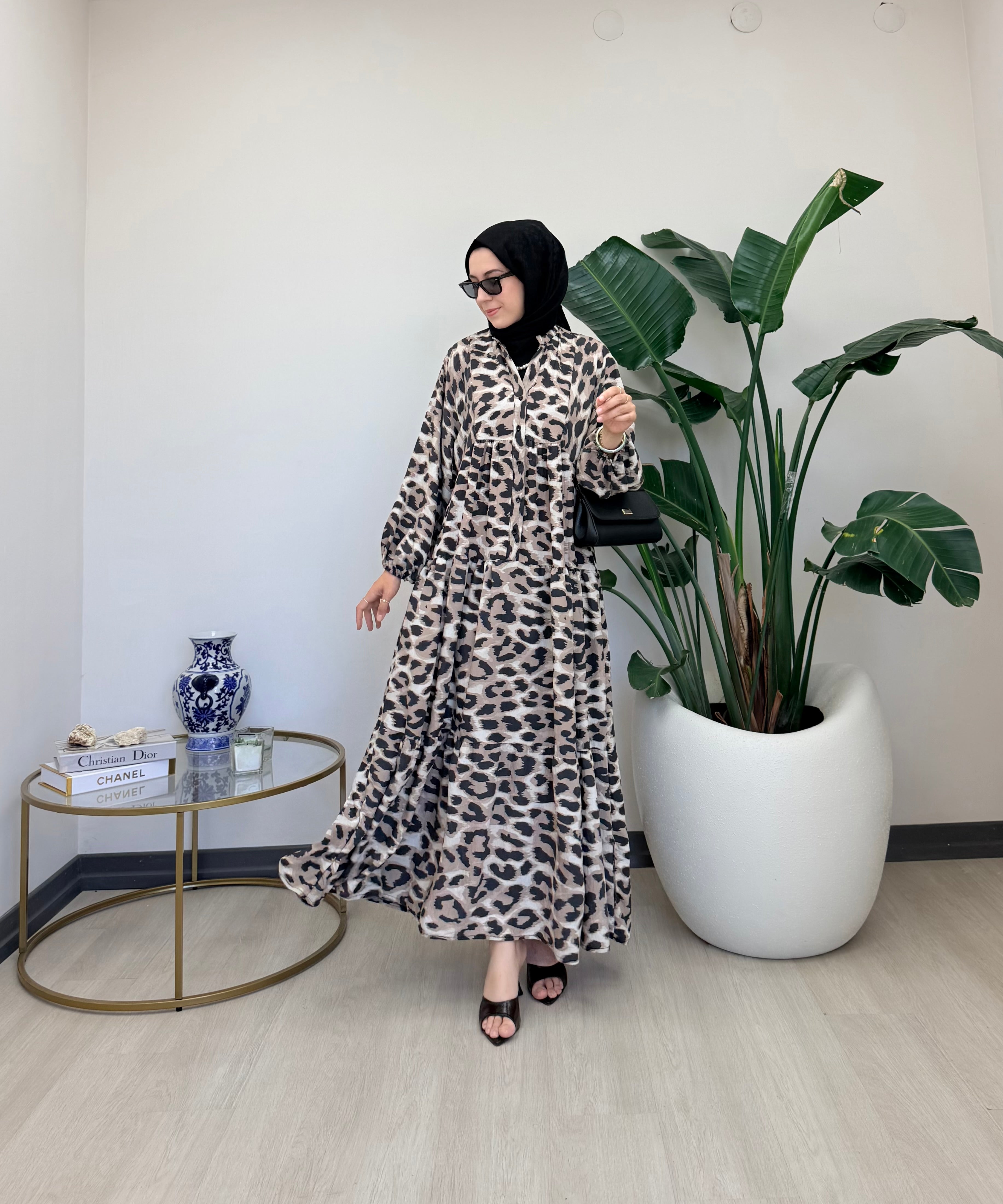 LEOPAR ELBİSE