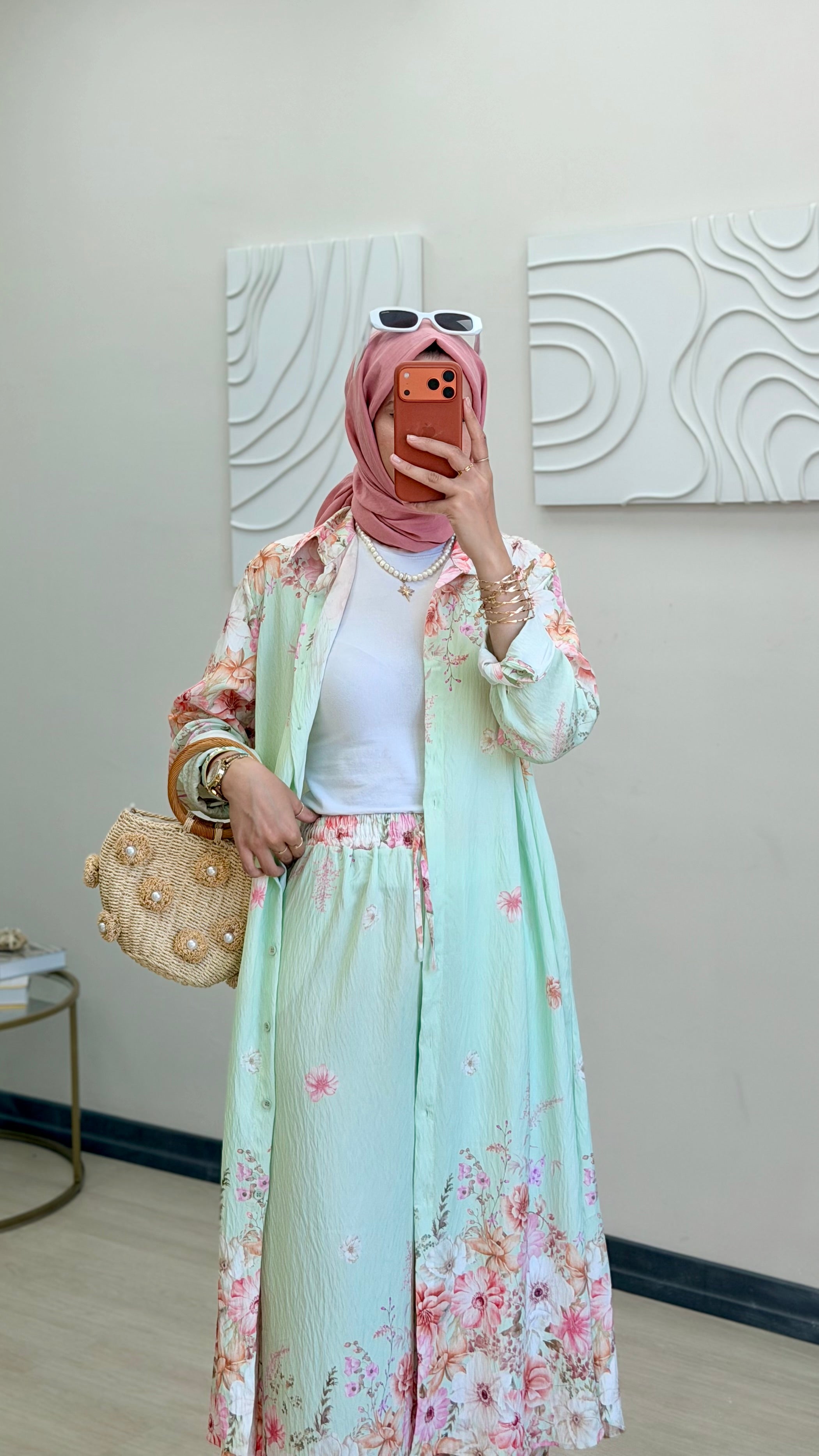 FLORAL TAKIM SU YEŞİLİ