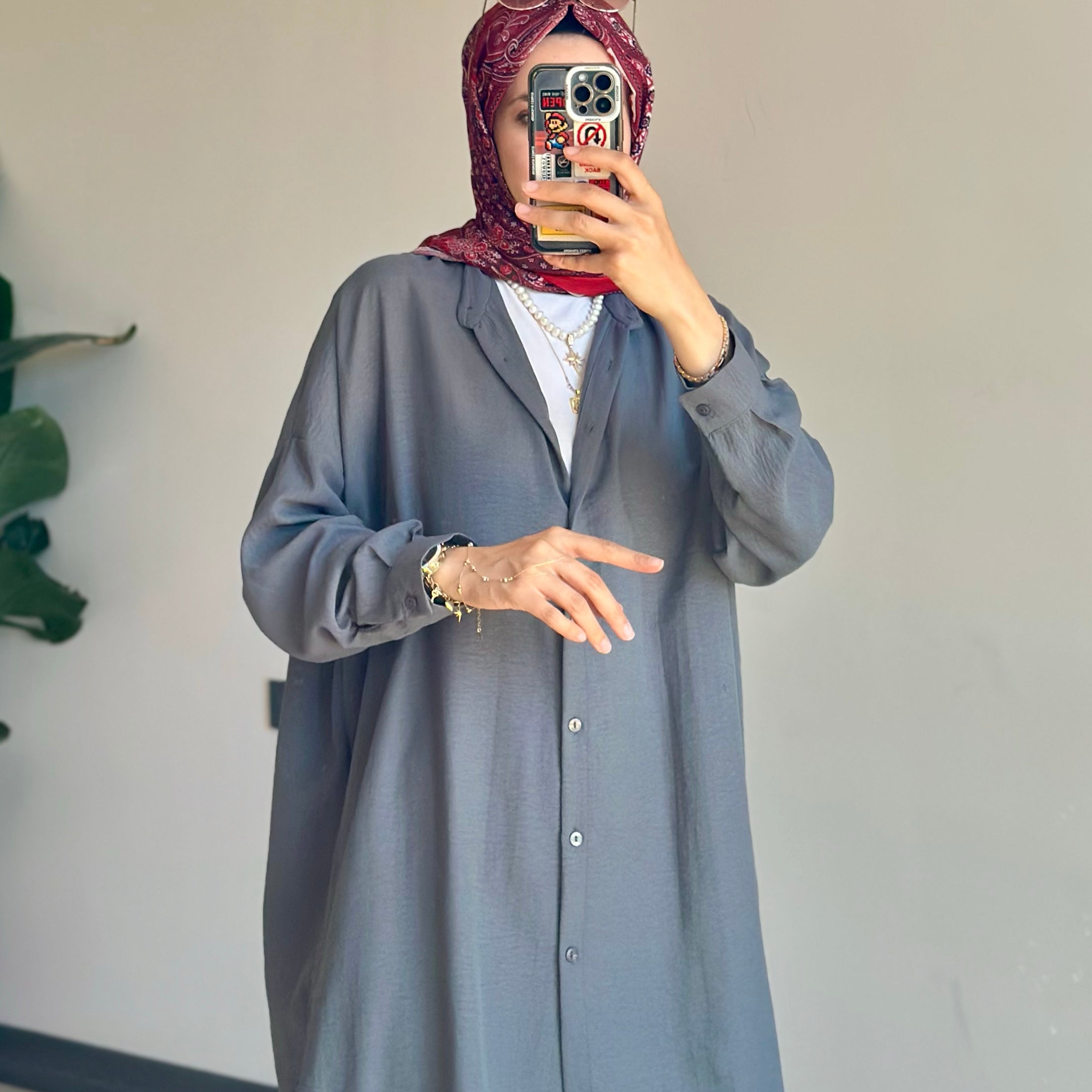 Ada Gömlek Antrasit