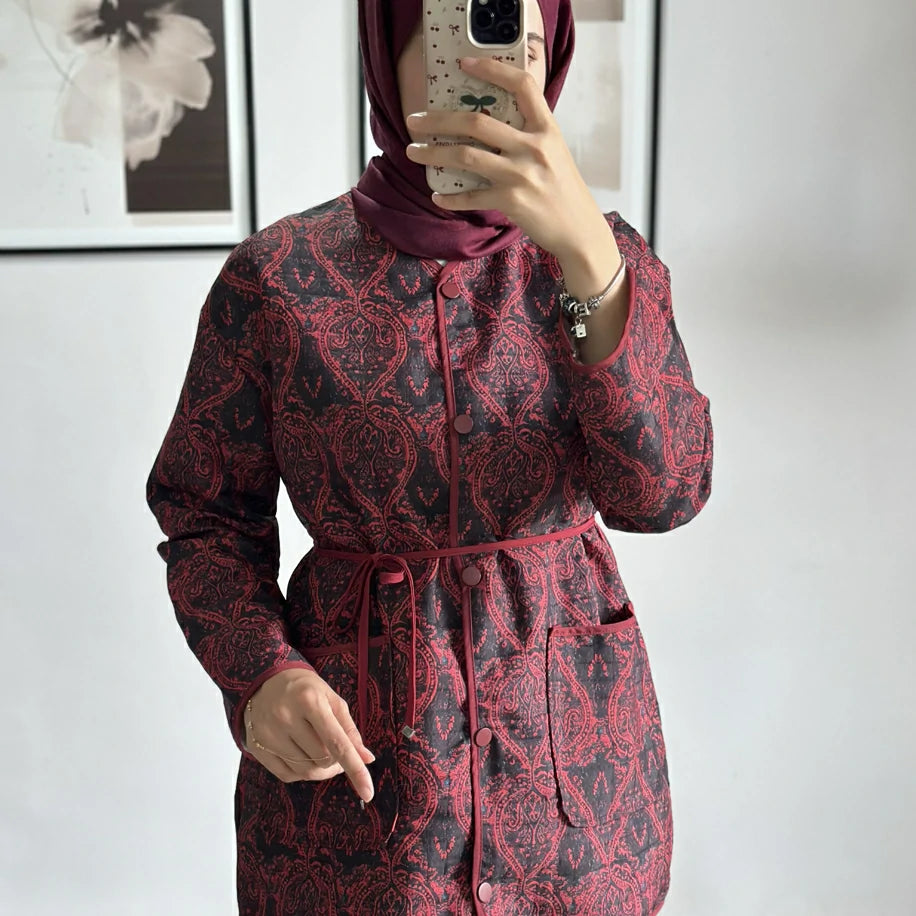 Mojo Ceket Bordo
