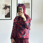 Jakar Ceket Bordo
