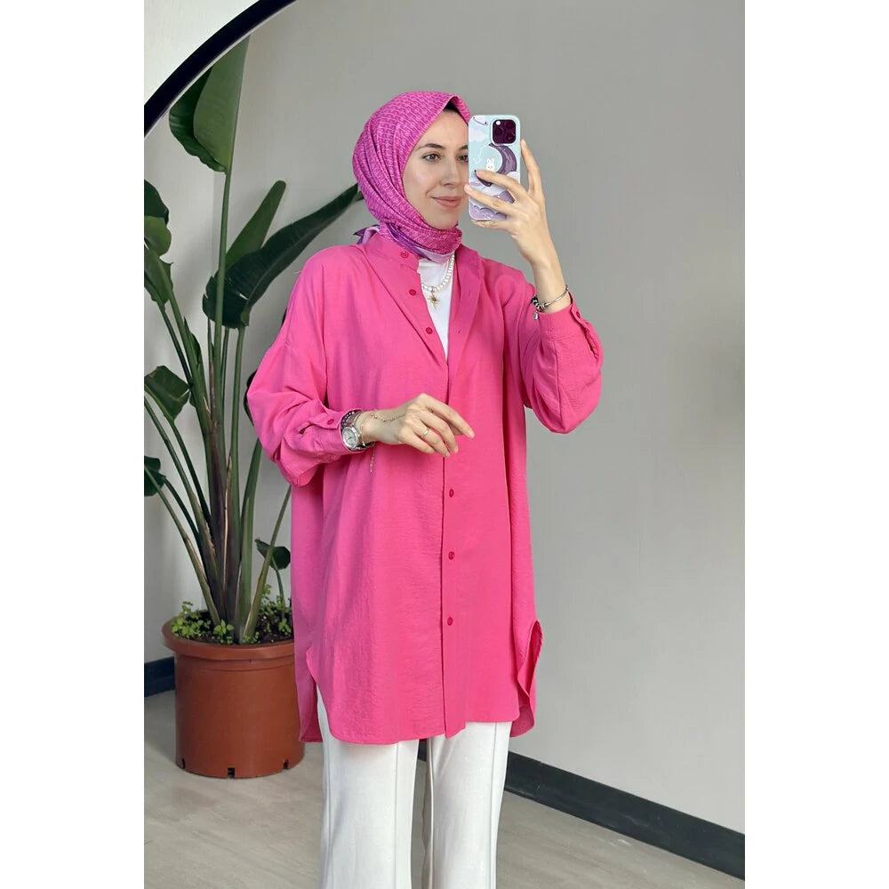 Ada Gömlek Pembe