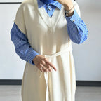 Poplin Detaylı Elbise
