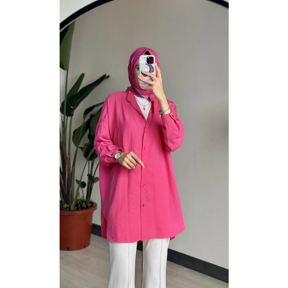 Ada Gömlek Pembe