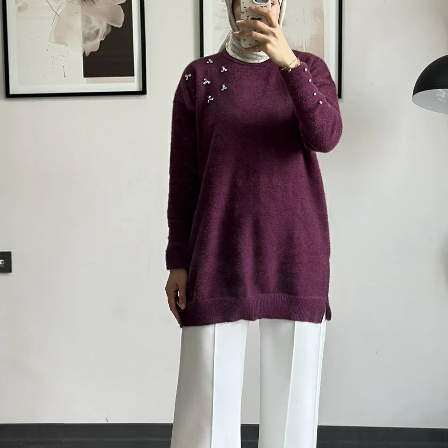 Çimalı Pantolon Tam Boy