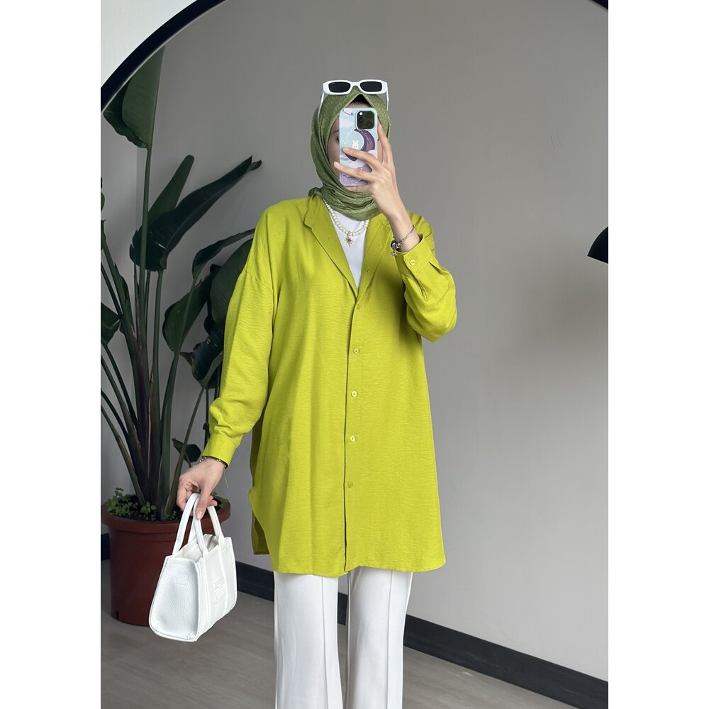 Ada Gömlek Yağ Yeşili