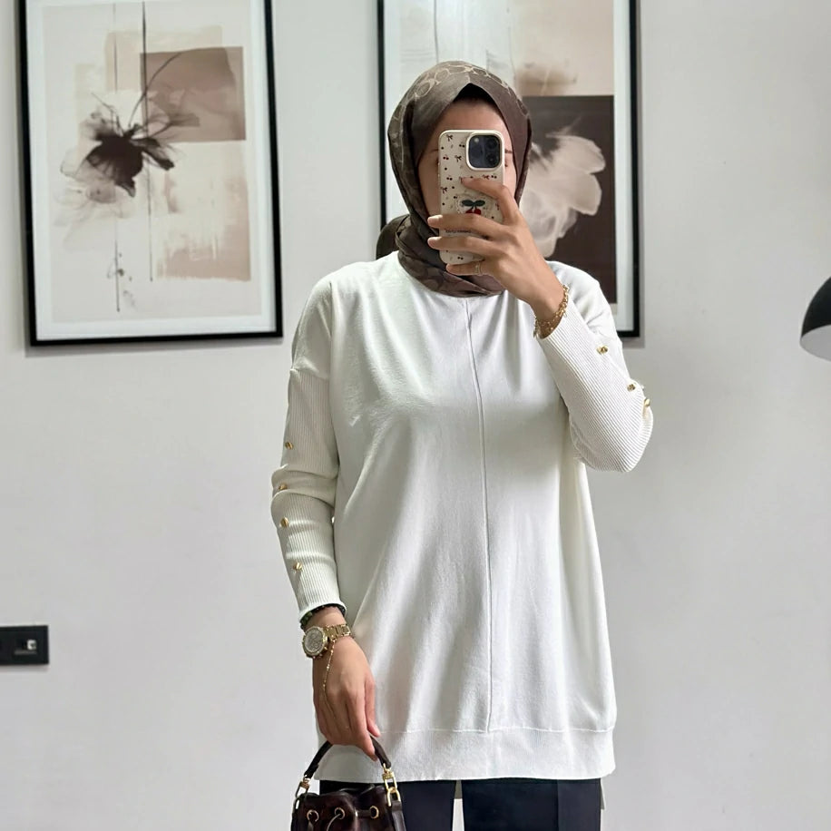 Merserize Tunik Ekru