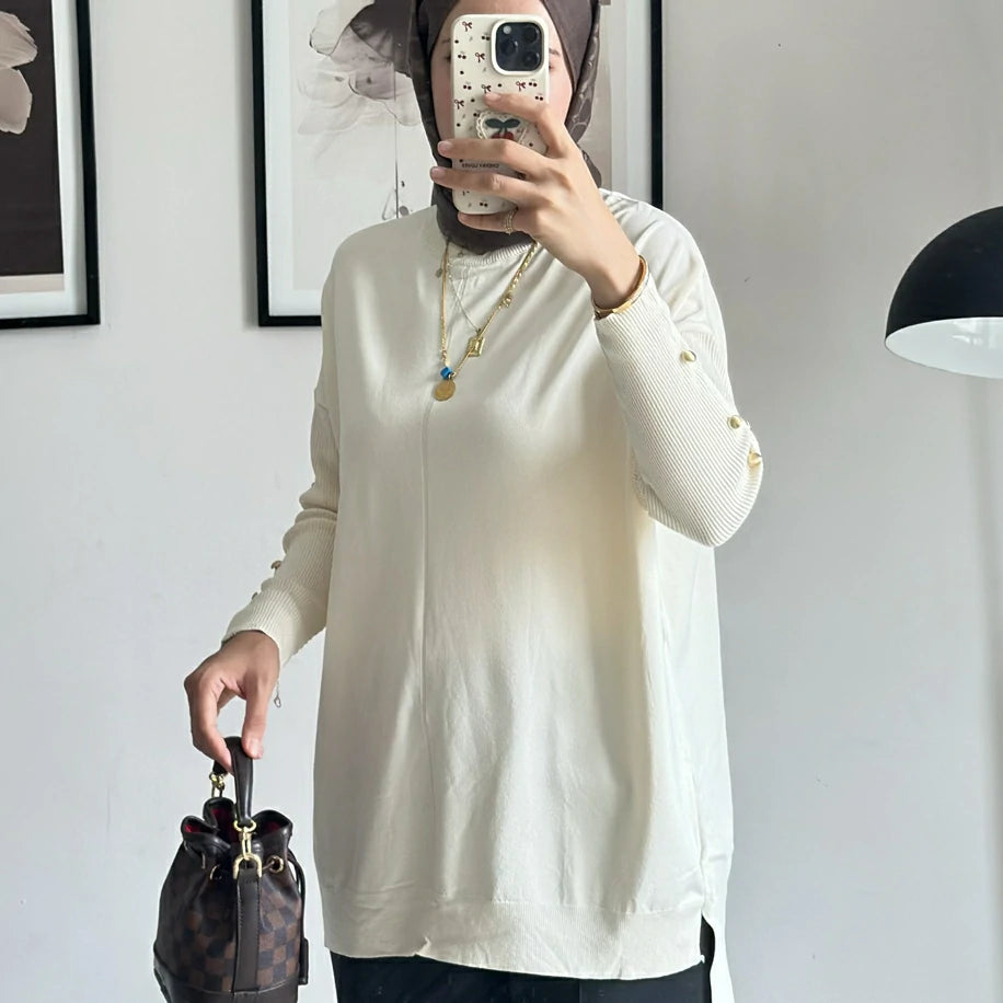 Merserize Tunik Krem