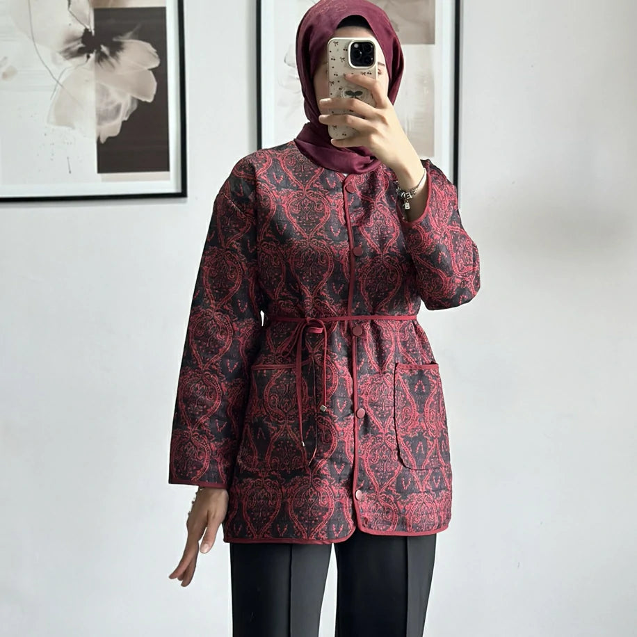 Mojo Ceket Bordo