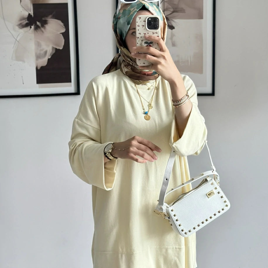 Katleya Tunik Soft Sarı