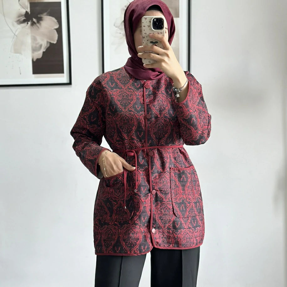 Mojo Ceket Bordo