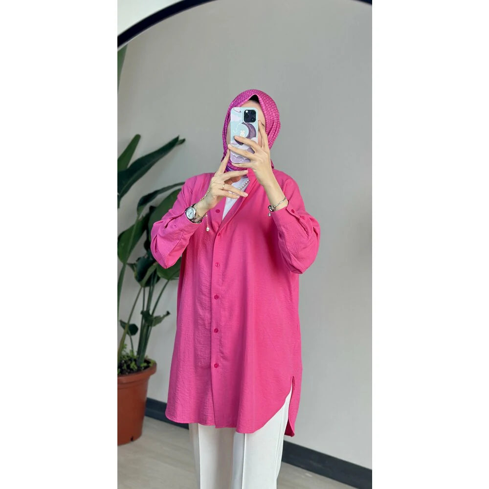 Ada Gömlek Pembe