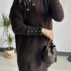 Angora Tunik Kahve