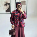 Jakar Ceket Bordo