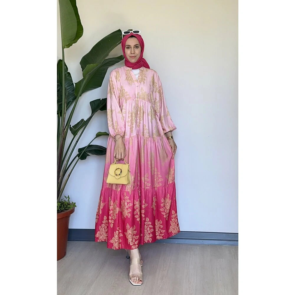 Manolya Elbise Pembe