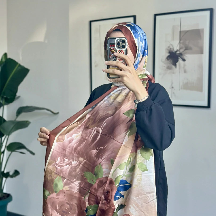 Desenli Şal