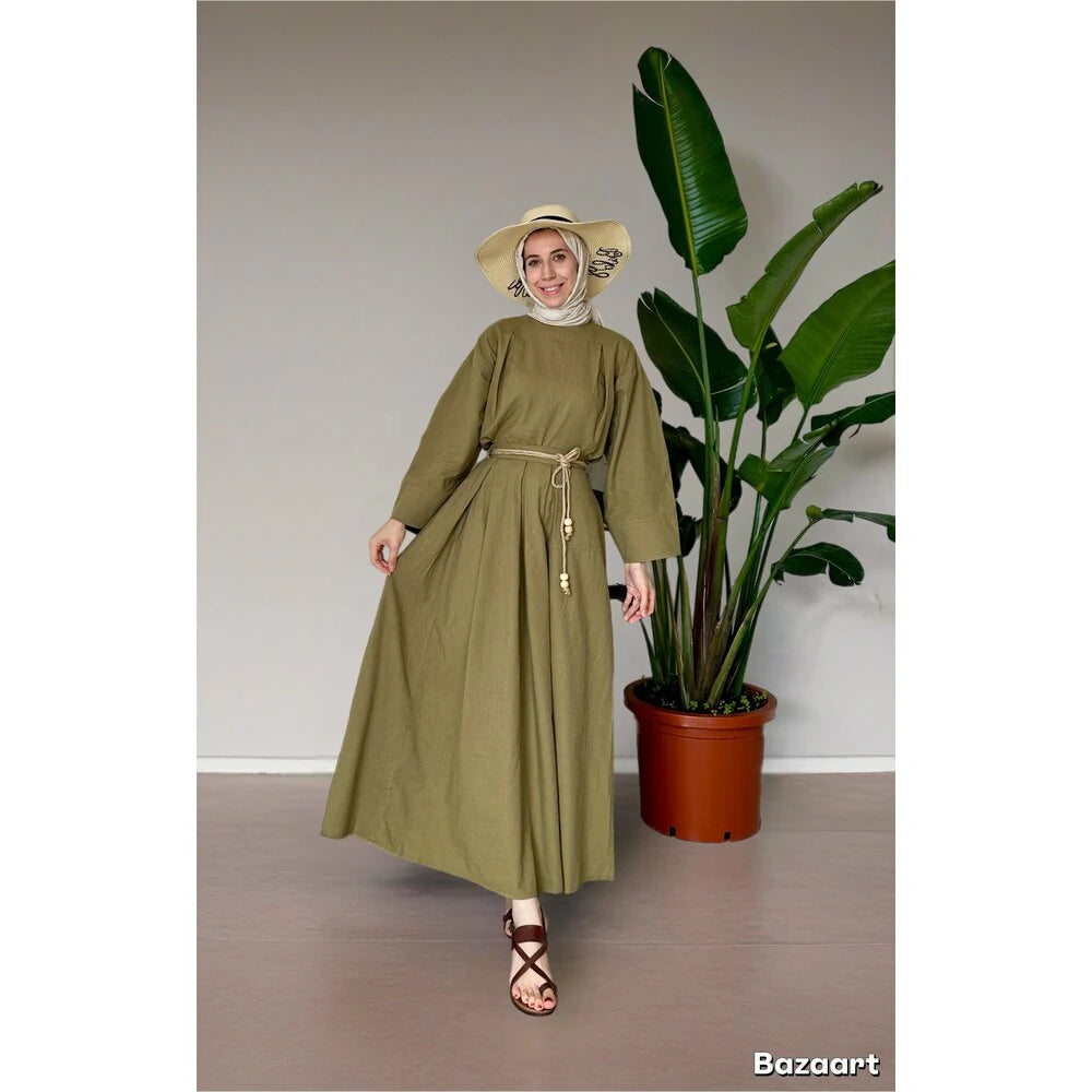 Keten Etekli Takım Haki