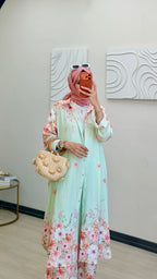 FLORAL TAKIM SU YEŞİLİ