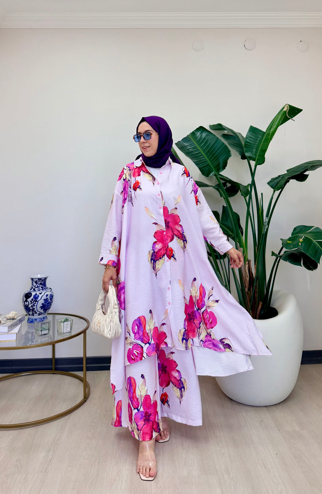 MİHRA TAKIM TOZ PEMBE
