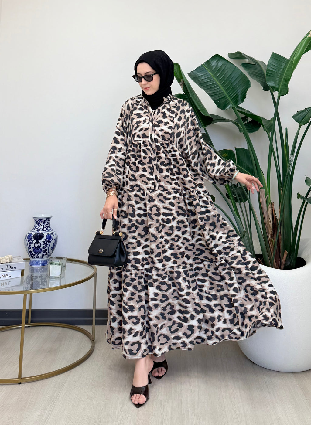 LEOPAR ELBİSE