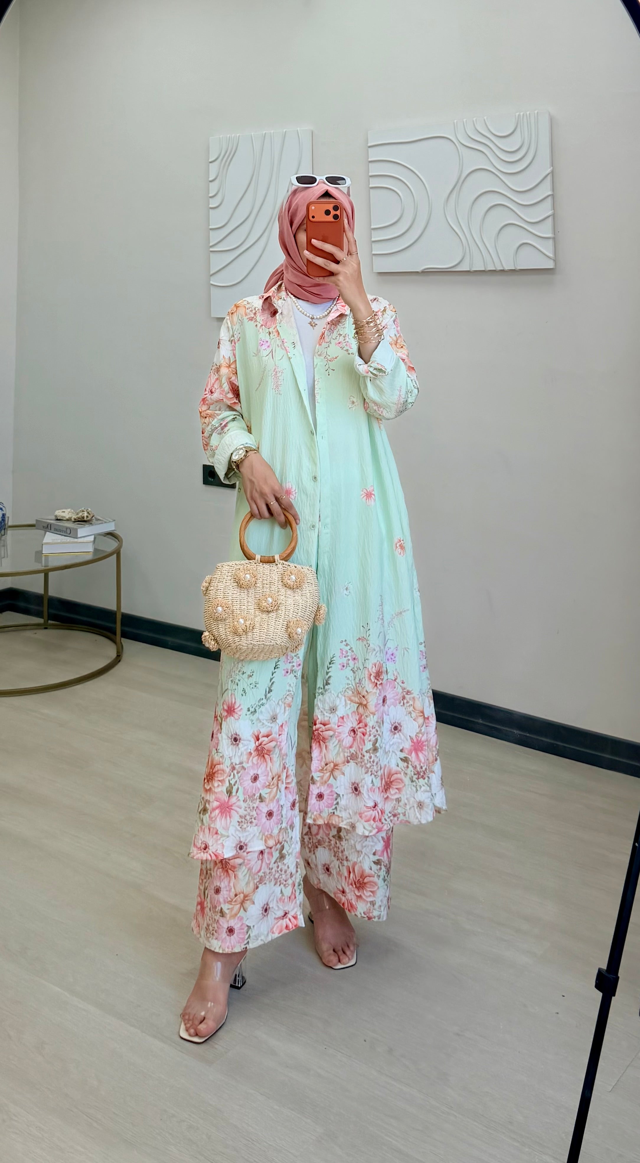 FLORAL TAKIM SU YEŞİLİ