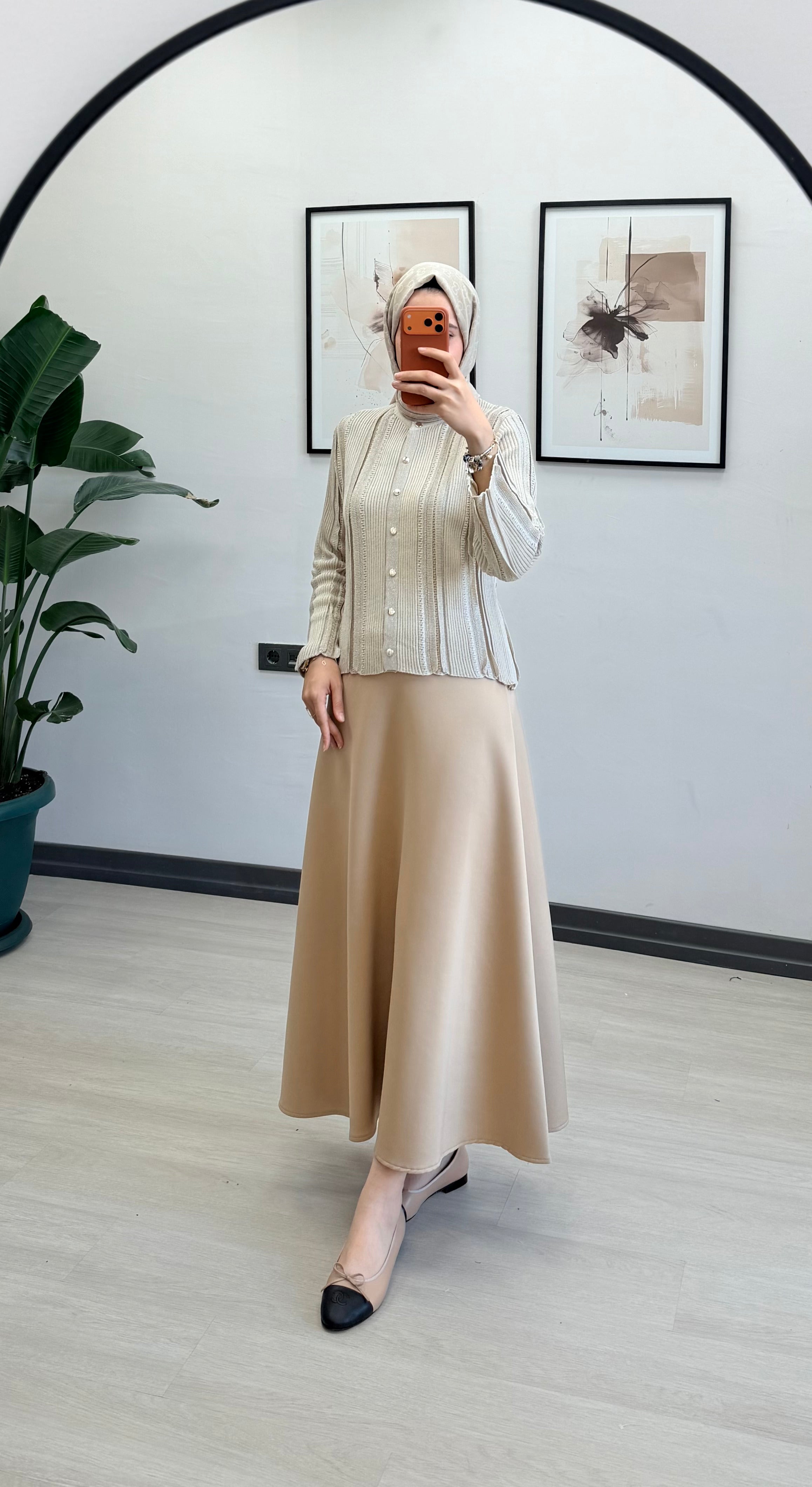 Simli Milano Hırka