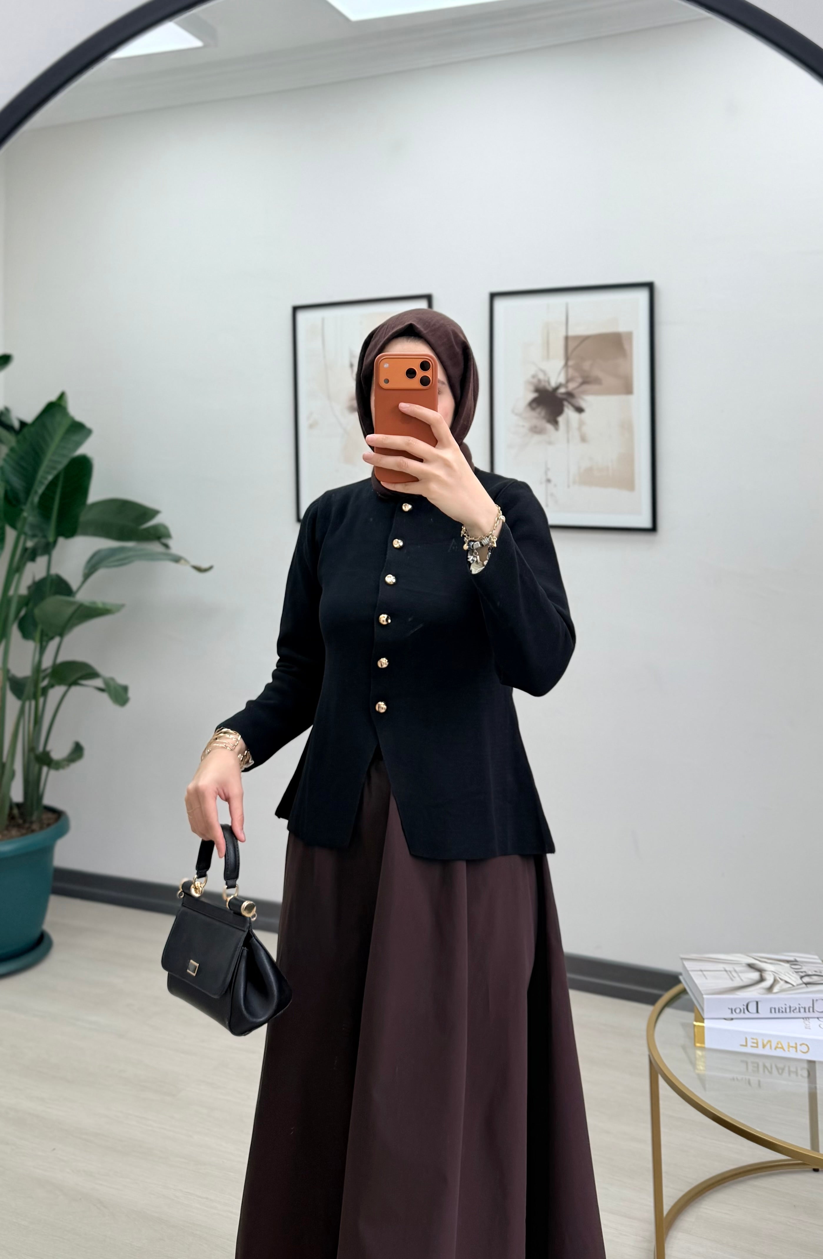 Veronika hırka SİYAH