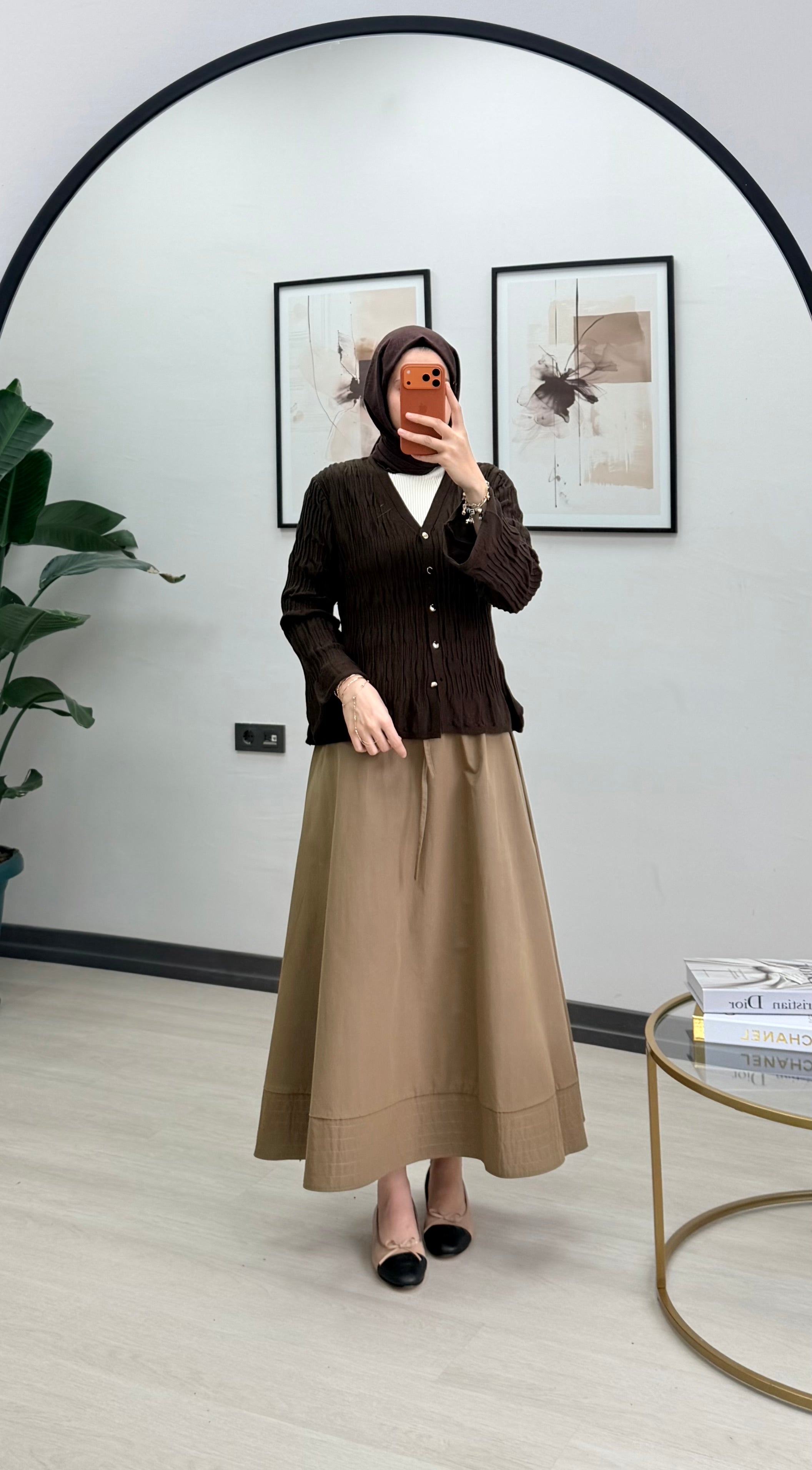 GABARDİN ETEK IHLAMUR