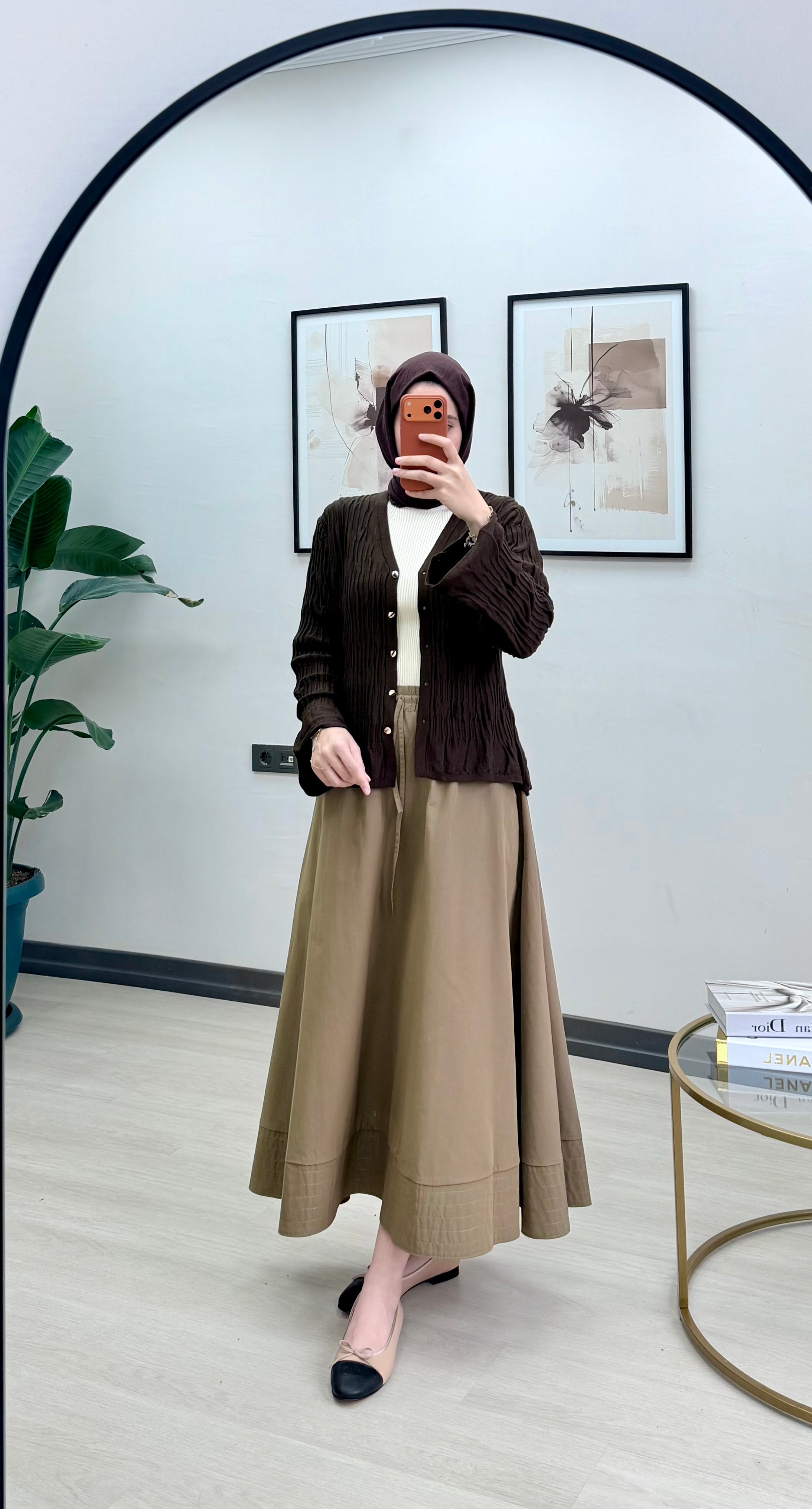 GABARDİN ETEK IHLAMUR