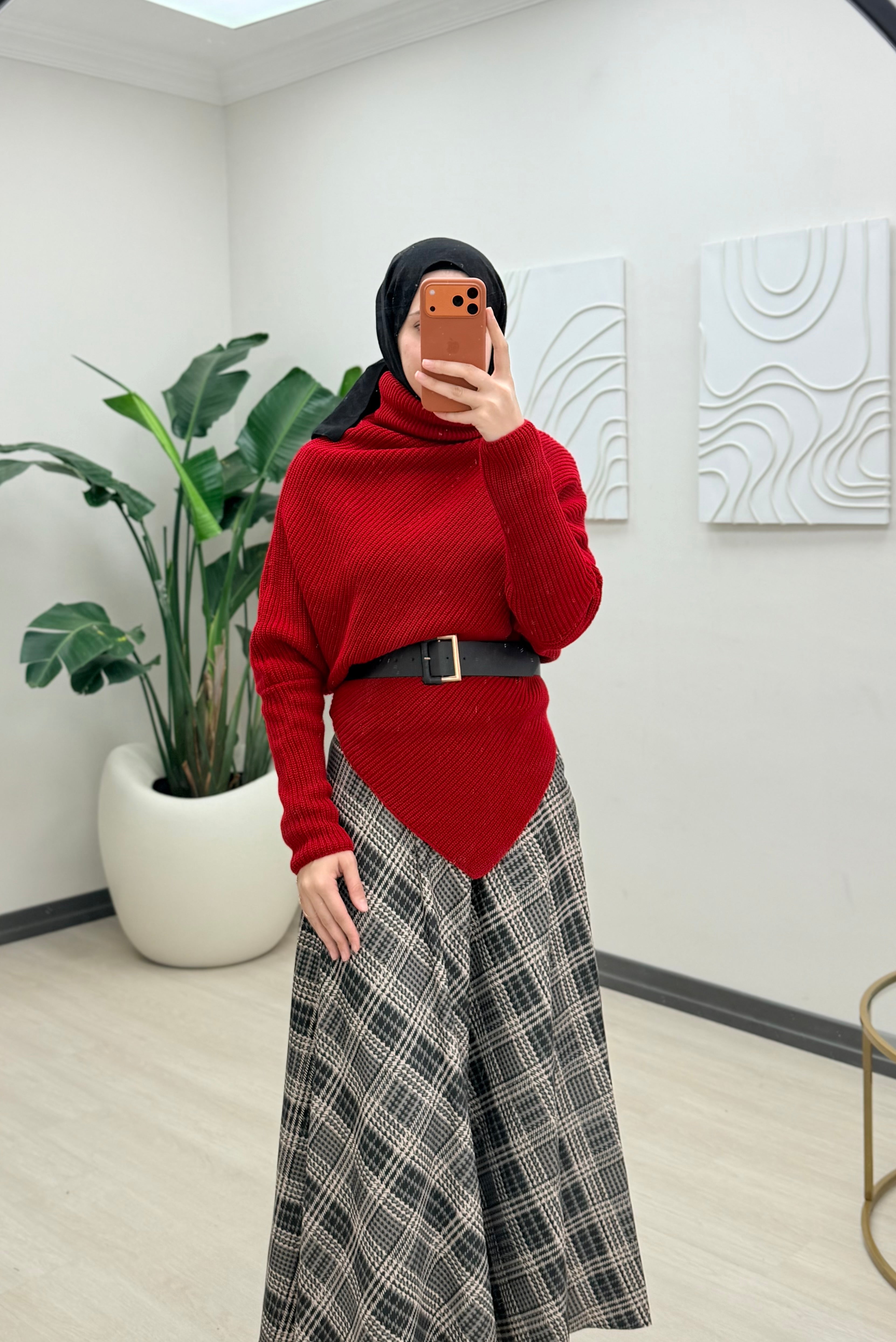LUNA KAZAK KIRMIZI