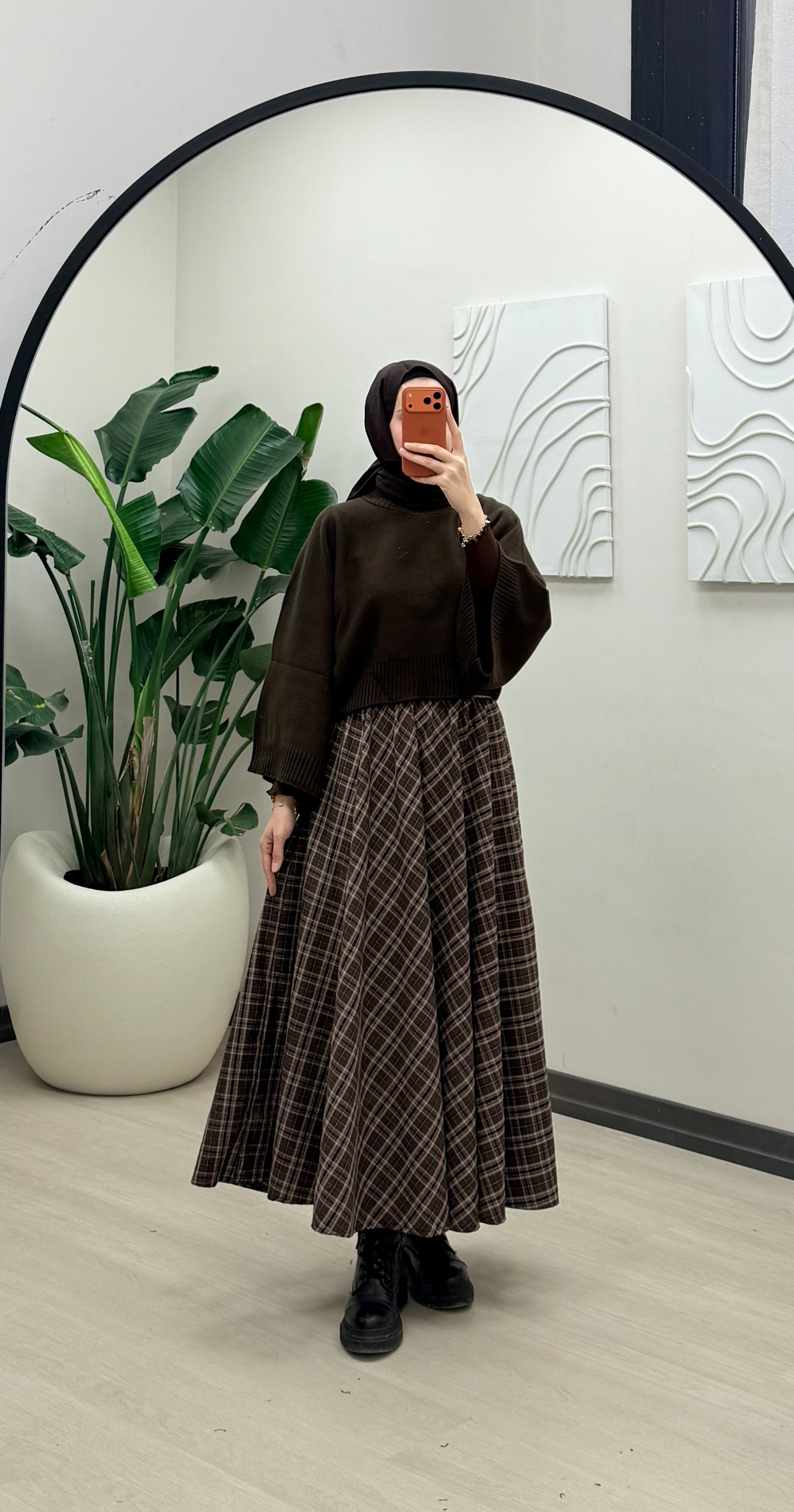 EKOSE ETEK LASTİKLİ KAHVE