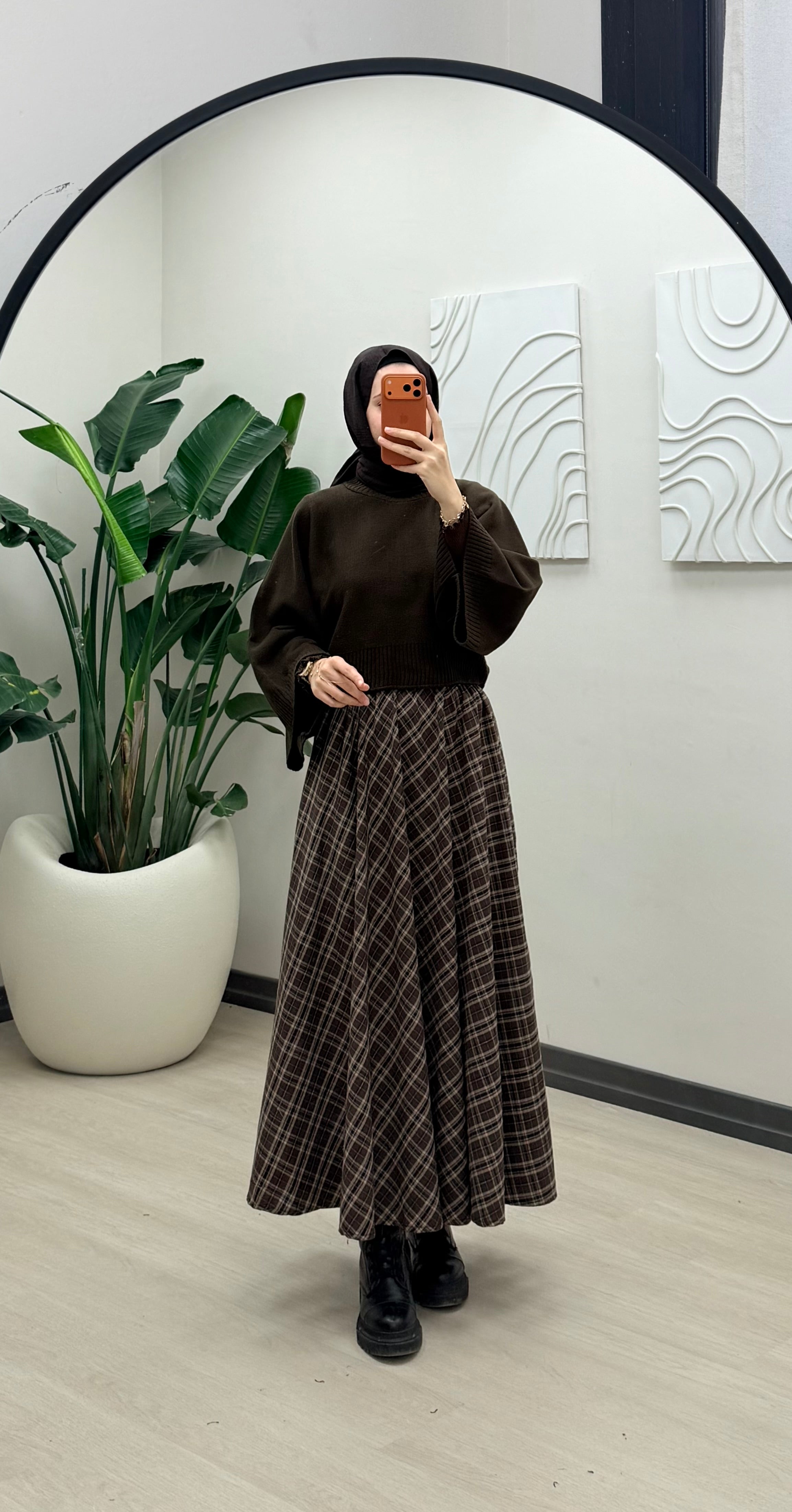 EKOSE ETEK LASTİKLİ KAHVE